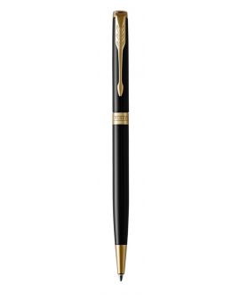 Długopis SLIM SONNET BLACK LACQUER GT - 3