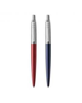 1 Długopis JOTTER KENSINGTON RED CT (wkład niebieski) 1 Długopis ŻELOWY JOTTER ROYAL BLUE CT - 3