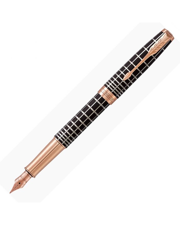 PIÓRO WIECZNE SONNET PREMIUM BROWN RUBBER LACQUER PGT (F) 1931480 Parker - 1 PIÓRO WIECZNE SONNET PREMIUM BROWN RUBBER LACQUER PGT (F) 1931480 Parker - 1