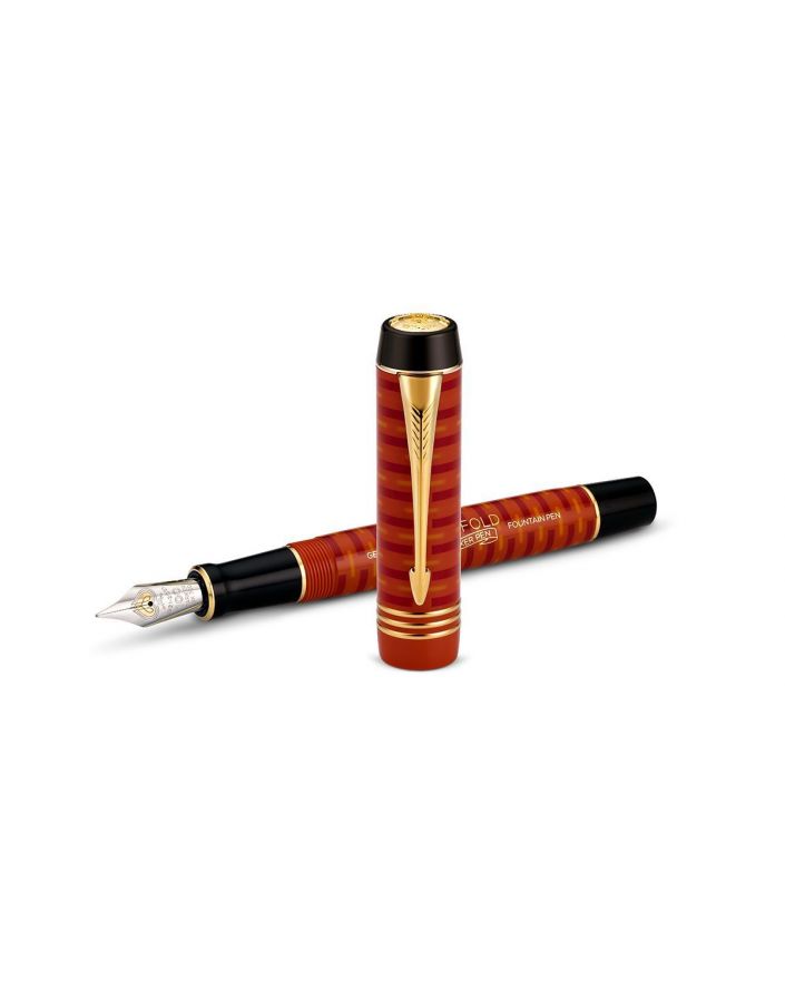 Parker Duofold Centennial 100th Anniversary Big Red Fountain Pen (Special Edition) - 1 - - - 2123550