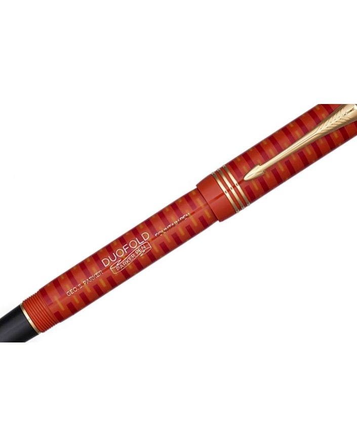 Parker Duofold 100th Anniversary Big Red 18K Fountain Pen - 2 - - - 2123551