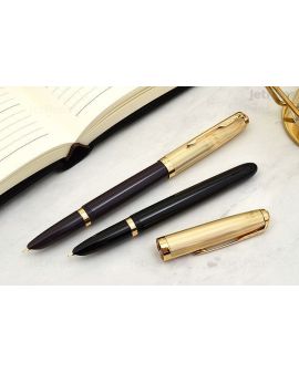 PIÓRO WIECZNE (F) - 18K Parker  51 DELUXE BLACK GT - 2 - 3026981235115 - - 2123511