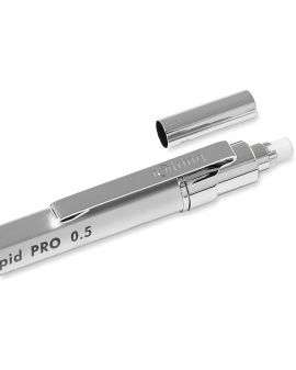 Rotring 1904255 Rapid PRO ołówek mechaniczny (0,5 mm) srebrny chromowany - 7 - 3501179042558 - - 1904255