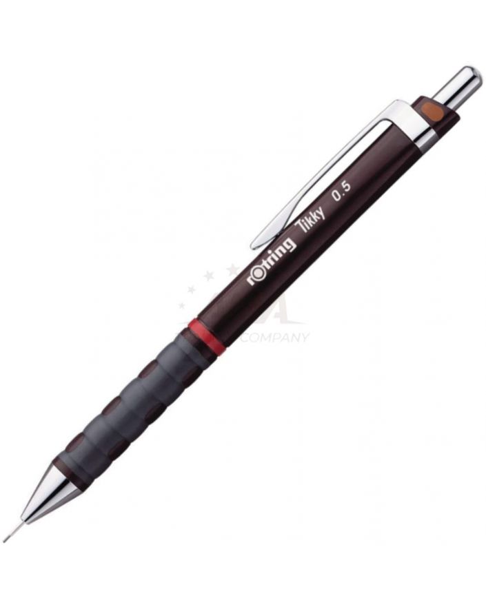 Ołówek automatyczny Rotring Tikky III CC 0,5 bordowy - 1 - 3501170770467 - - 1904691