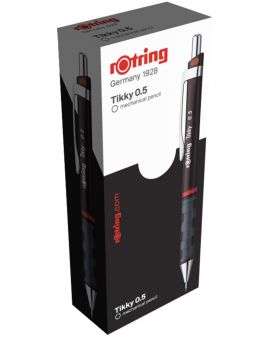 Ołówek automatyczny Rotring Tikky III CC 0,5 bordowy - 2 - 3501170770467 - - 1904691