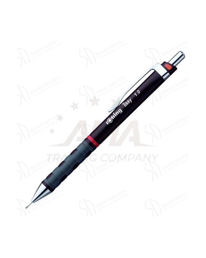 Ołówek automatyczny Rotring Tikky III CC 1,0 bordowy korpus - 1 - 3501170770481 - - 1904693