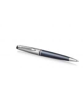 Długopis Waterman Expert Deluxe, metal i jasnoszary lakier z wykończeniem powlekanym palladem i końcówką medium - 3 - 3026981876
